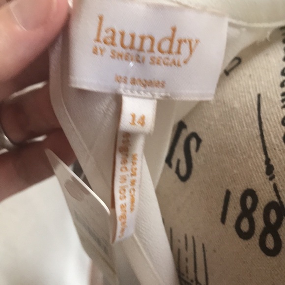 Laundry Marshmallow Embroidered Top WM 14 - Picture 5 of 11